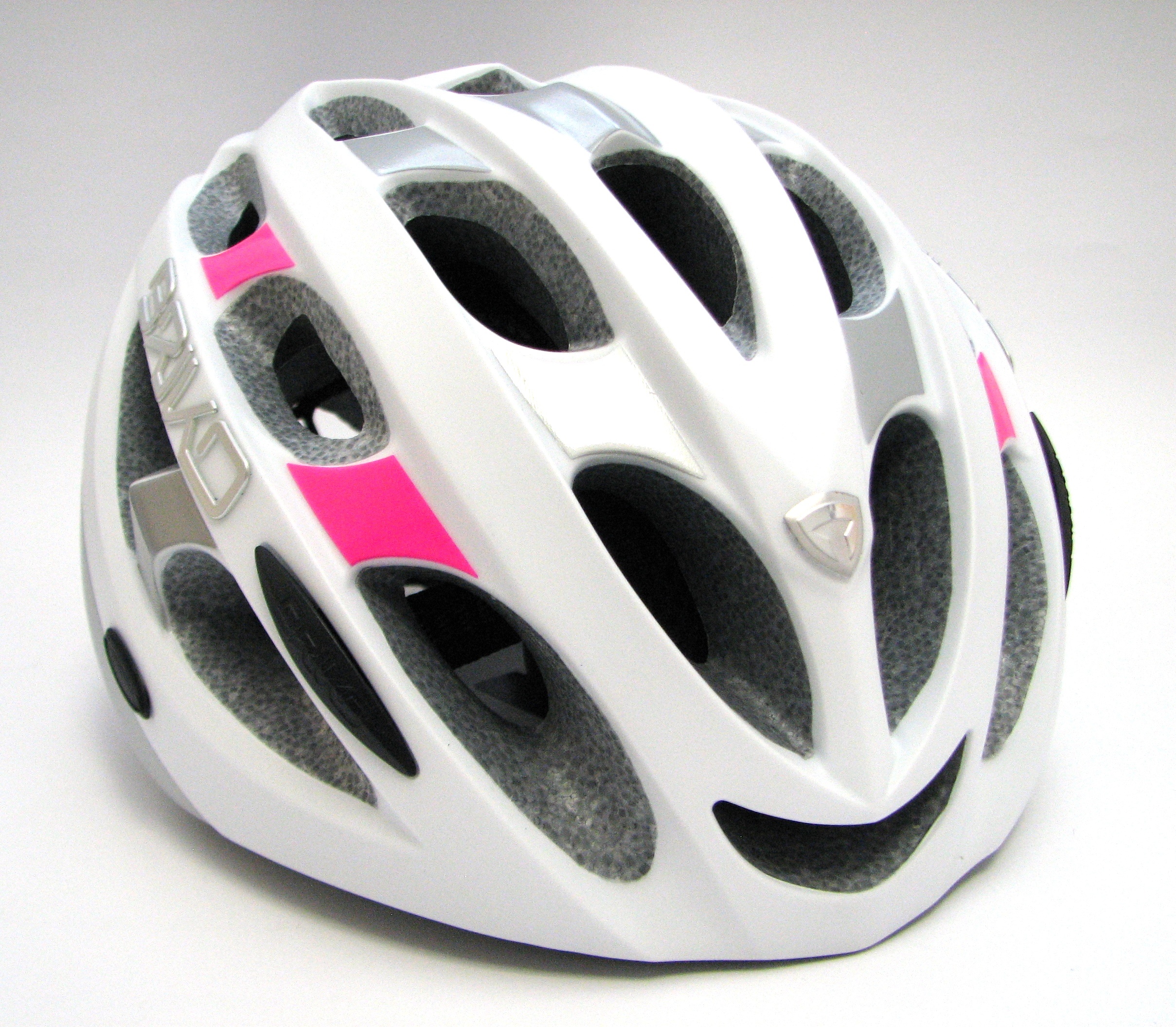 Велошлем Briko Quarter White-Pink-Silv M Велошлем Briko Quarter White-Pink-Silv M